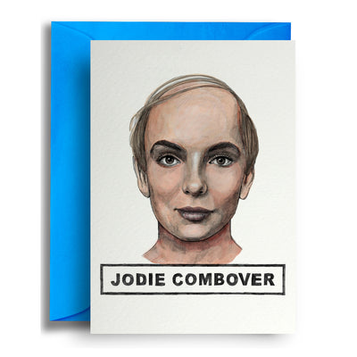Jodi Combover - Greetings Card