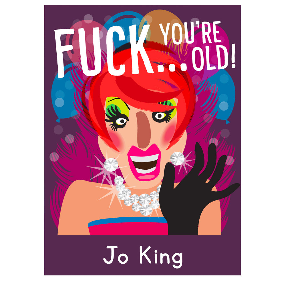 Life's A Drag - Jo King Greetings Card