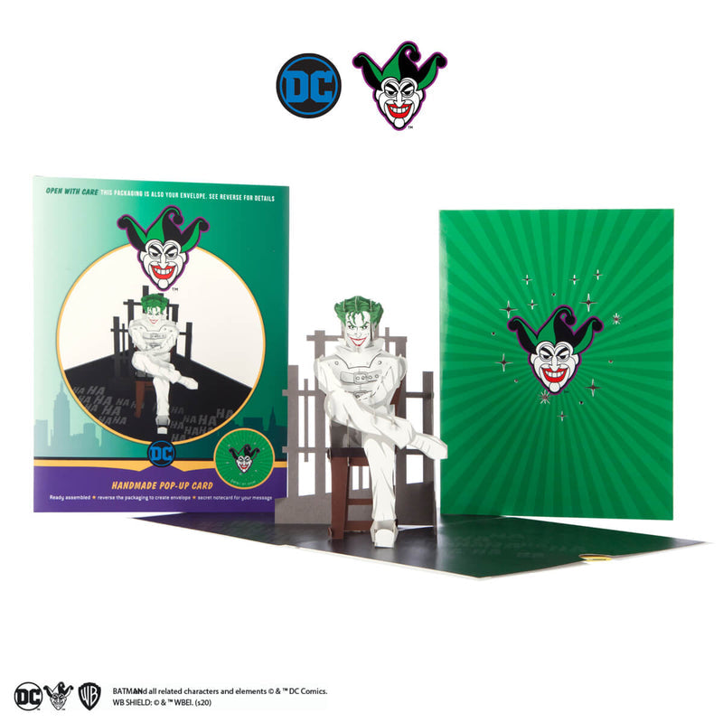 The Joker Pop Up Card - Greetings Card