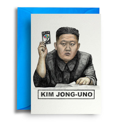 Kim Jong-Uno - Greetings Card