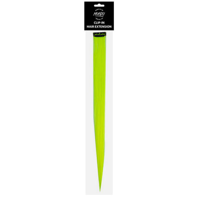 MUOBU Clip-In Hair Extension Strip - Lime Green