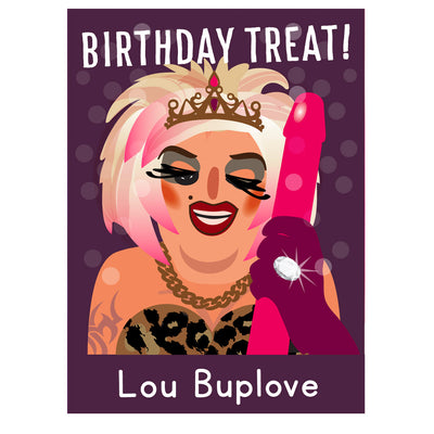 Life's A Drag - Lou Buplove Greetings Card