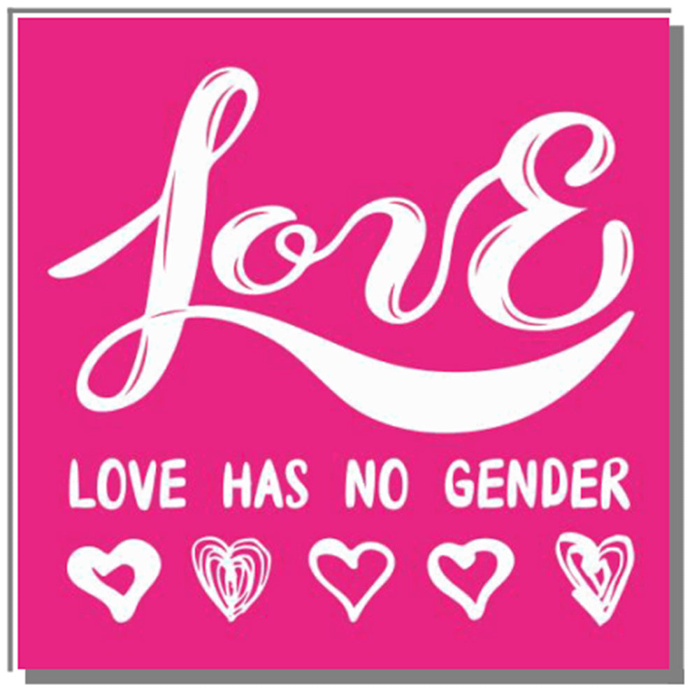Love Has No Gender - Greetings Card