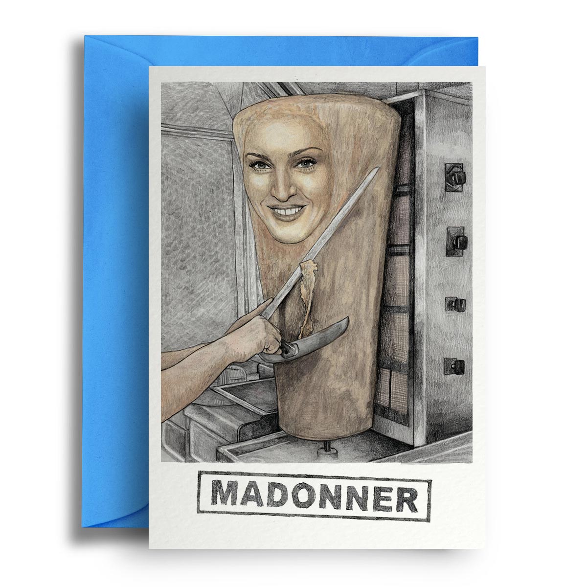 Madonner - Greetings Card