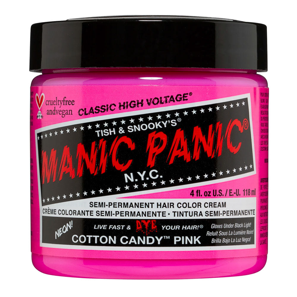 Manic Panic Hair Dye Classic High Voltage - Neon UV Cotton Candy Pink