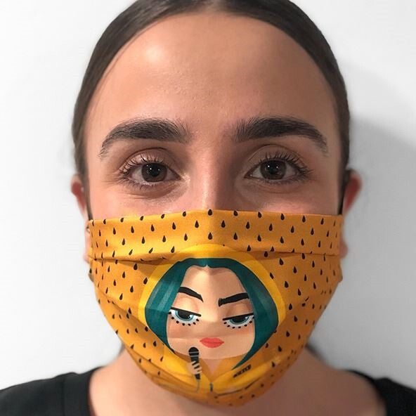 Bespoke Handmaid Mask - Billie Eilish