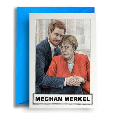 Meghan Merkel - Greetings Card