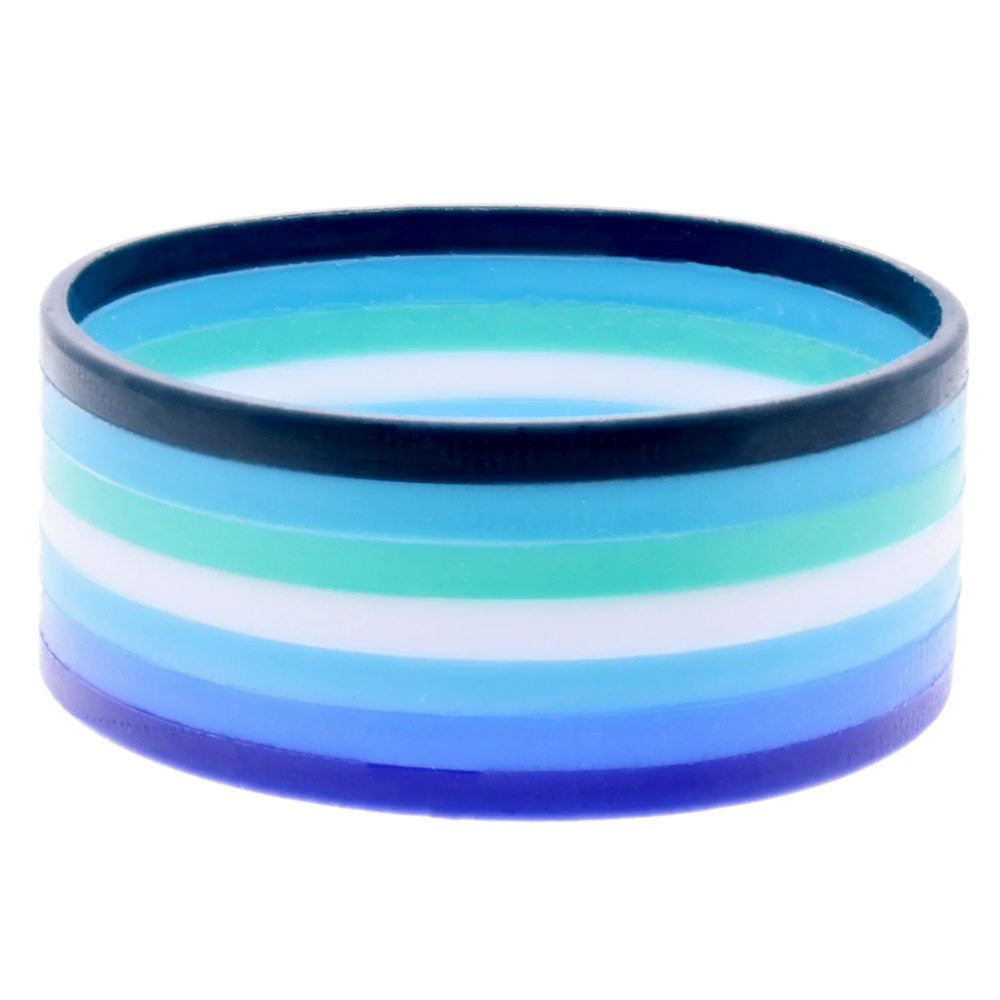 Gay Male / MLM (Men Loving Men) Silicone Wristband Large