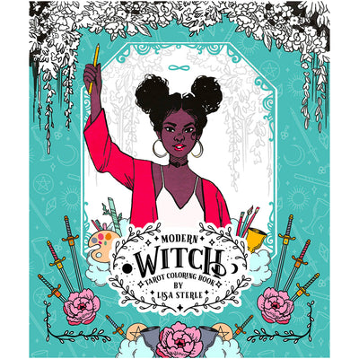Modern Witch Tarot Colouring Book