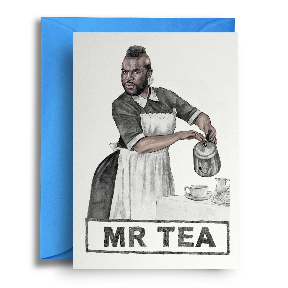 Mr Tea - Greetings Card