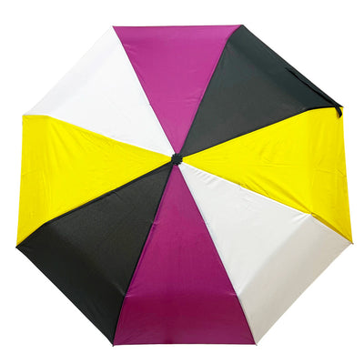 Non Binary Flag Colours Folding Umbrella