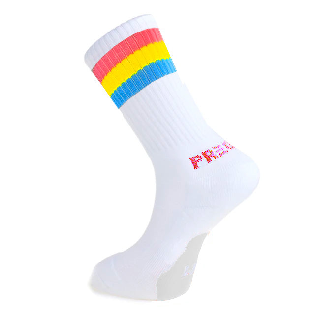 Athletic Fit Slider Socks - Pansexual Flag