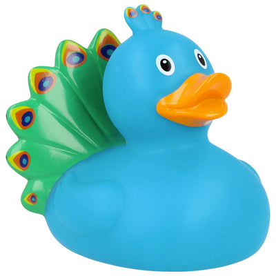 Lilalu Rubber Duck - Peacock (#1990)