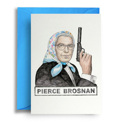 Pierce Bros Nan - Greetings Card