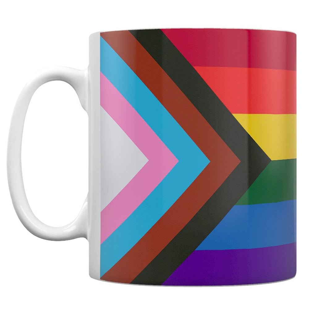 Progress Pride Ceramic Mug
