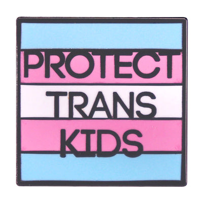 Protect Trans Kids Enamel Pin