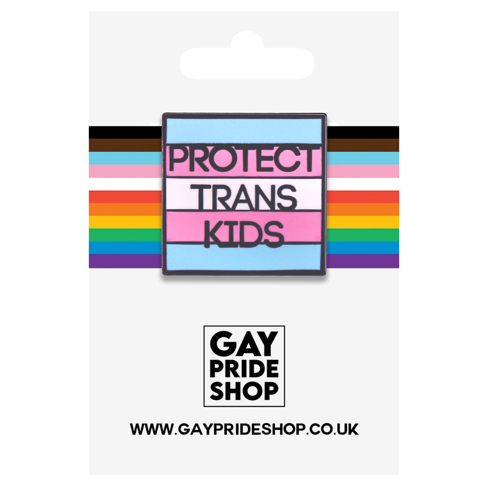 Protect Trans Kids Enamel Pin
