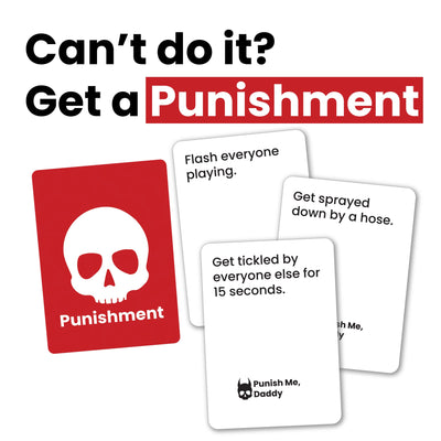 Punish Me, Daddy Card Game