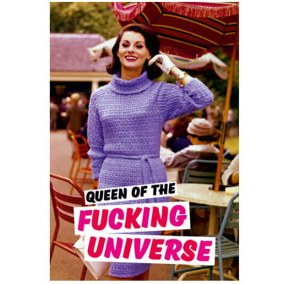 Queen Of The F*cking Universe Fridge Magnet