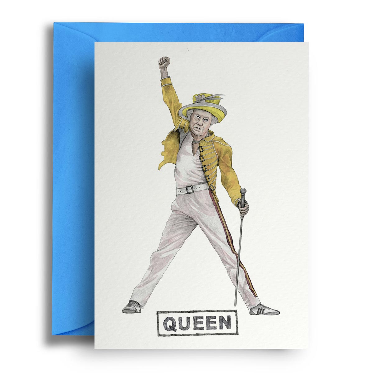 Queen - Greetings Card