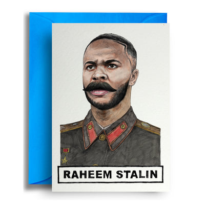 Raheem Stalin - Greetings Card
