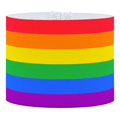 Gay Pride Rainbow Elasticated Armband
