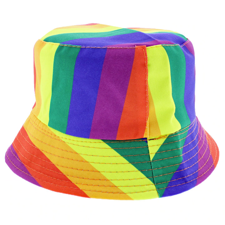 Gay Pride Rainbow Bucket Hat Style 1 www.gayprideshop