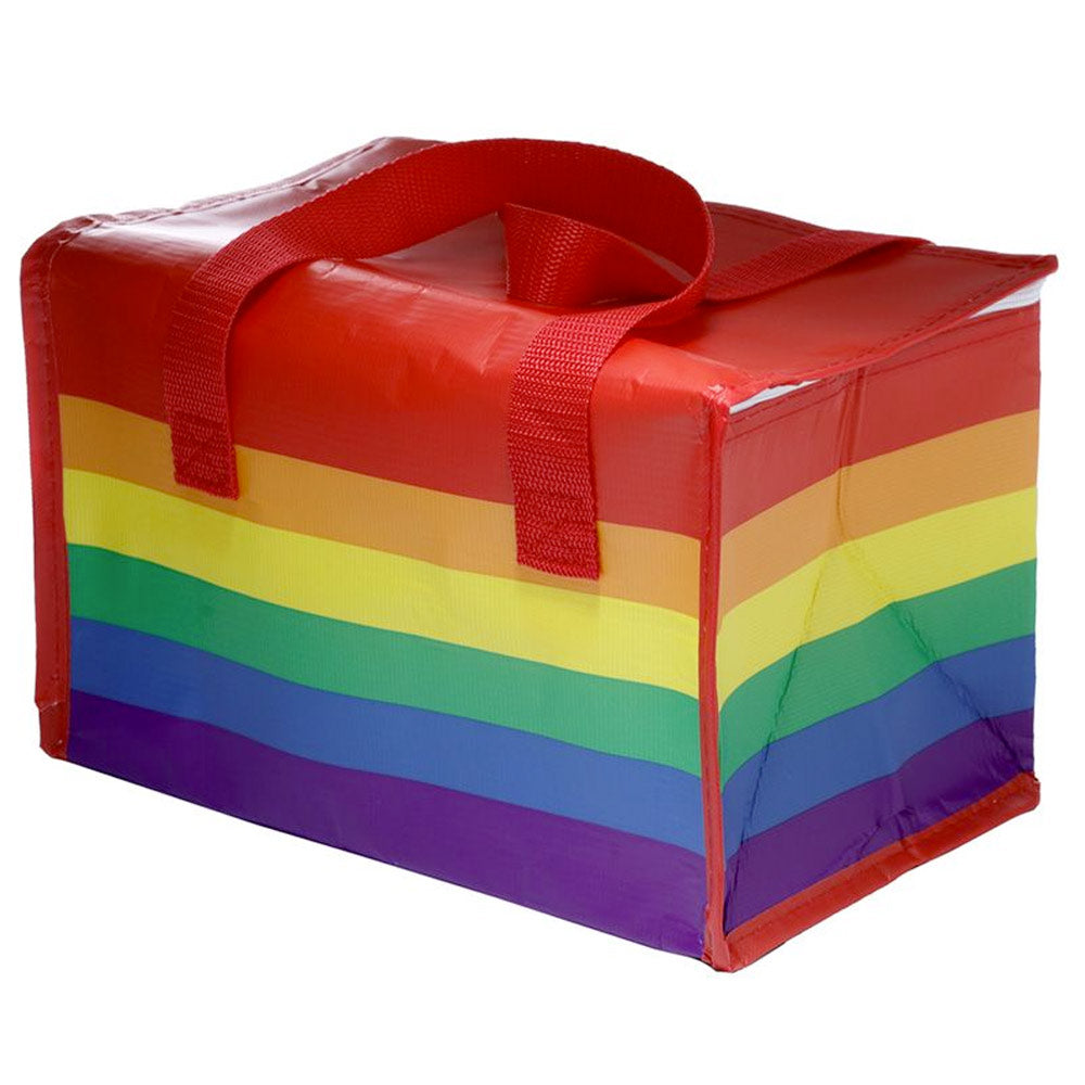 Gay Pride Rainbow Recycled Plastic Bottle RPET Picnic Cool Bag