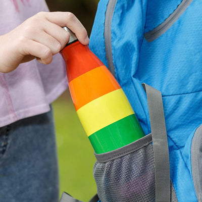 Gay Pride Rainbow Stainless Steel Vacuum Flask