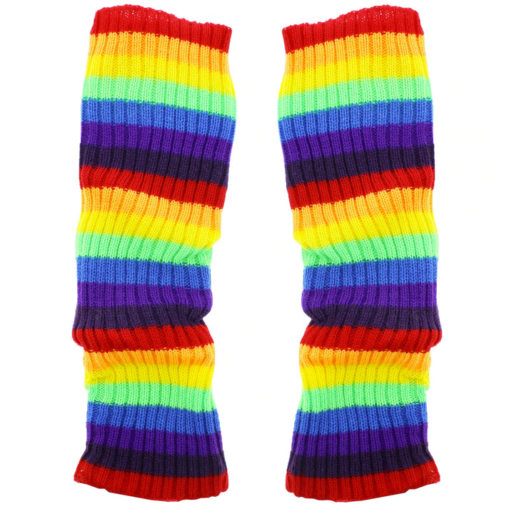 Gay Pride Rainbow Leg Warmers –