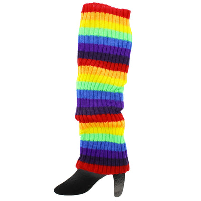 Gay Pride Rainbow Leg Warmers