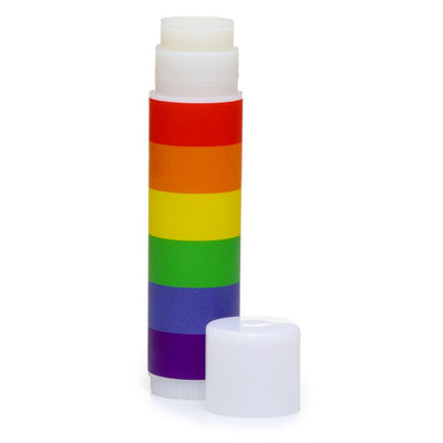 Gay Pride Rainbow Lip Balm - Strawberry