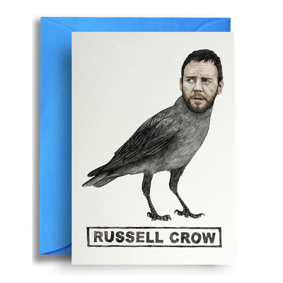 Russell Crow - Greetings Card