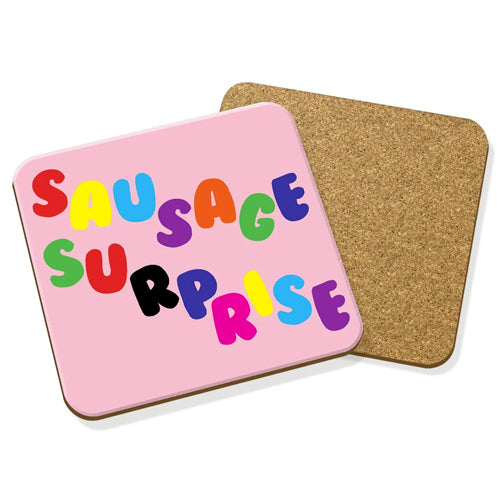 Sausage Surprise Coaster