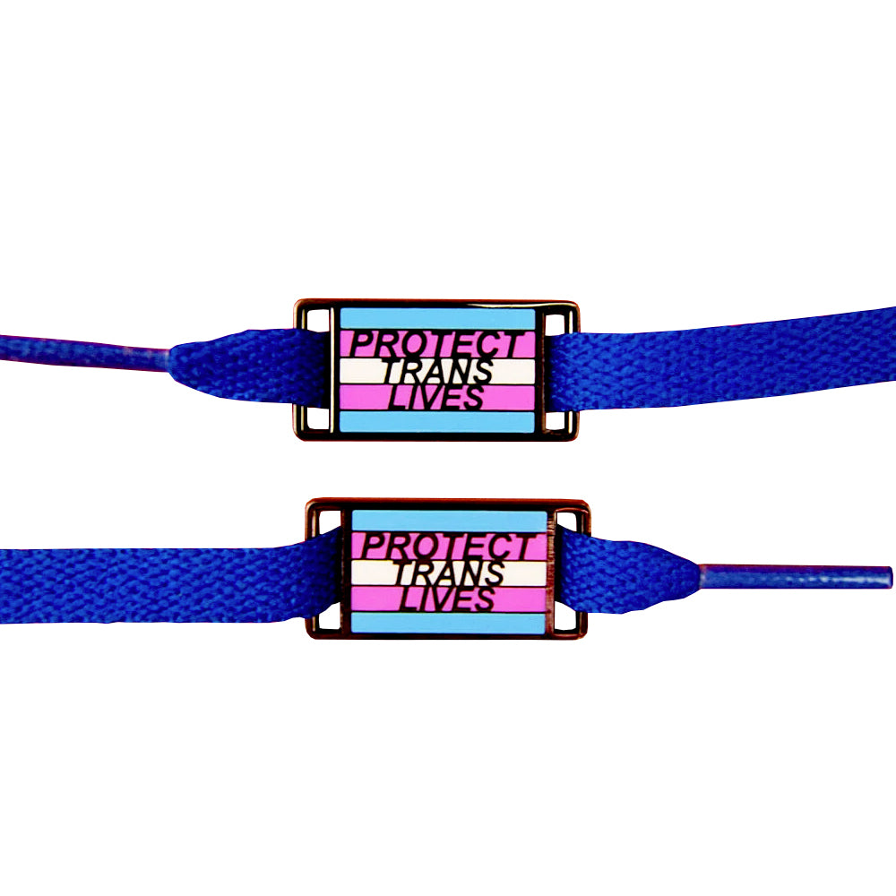 Shoelace Tags - Protect Trans Lives (1)