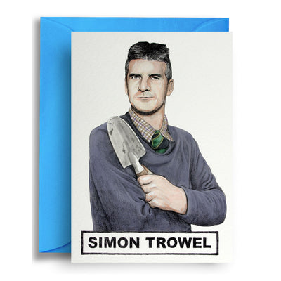Simon Trowel - Greetings Card