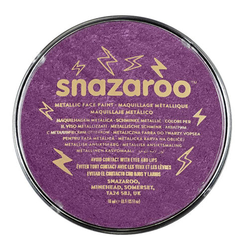 Snazaroo Face & Body Paint - Metallic Electric Purple