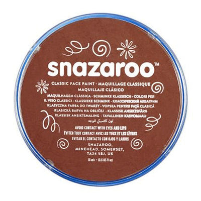 Snazaroo Face & Body Paint - Rust Brown