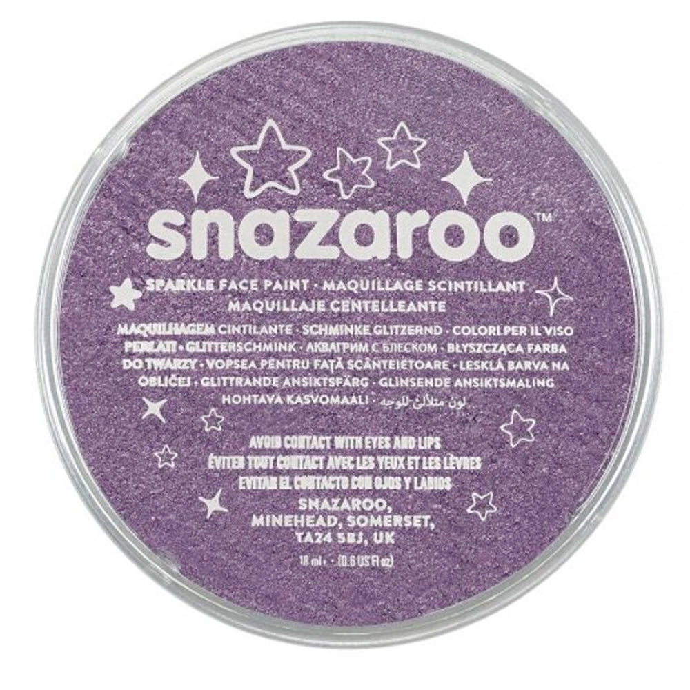 Snazaroo Face & Body Paint - Sparkle Lilac