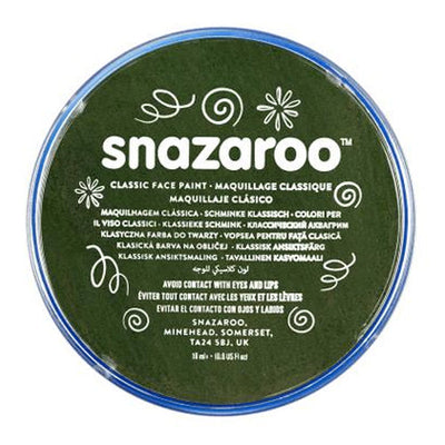 Snazaroo Face & Body Paint - Dark Green