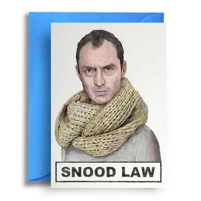 Snood Law - Greetings Card