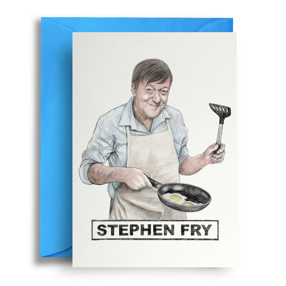 Stephen Fry - Greetings Card