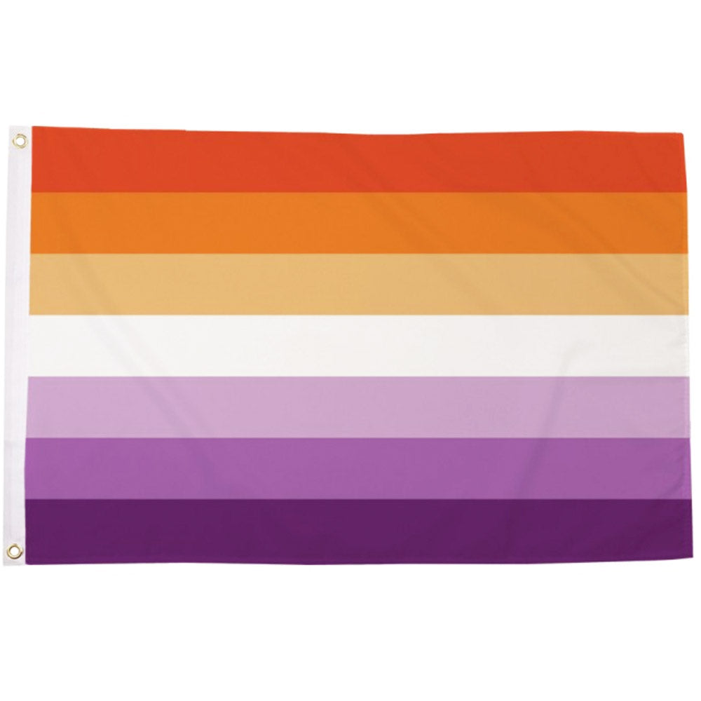 Lesbian Pride Flag - Sunset All Inclusive (5ft x 3ft Premium)