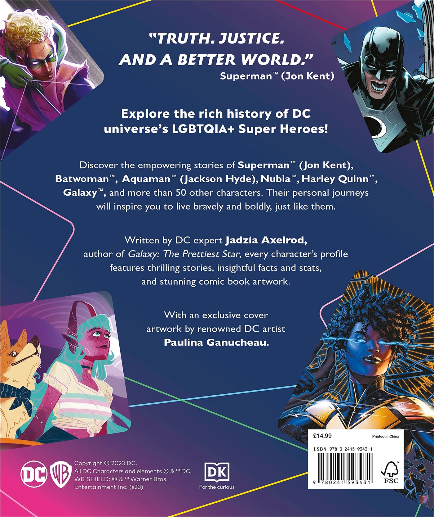 The DC Book of Pride - A Celebration of DC's LGBTQIA+ Characters
