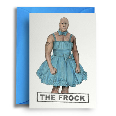 The Frock - Greetings Card