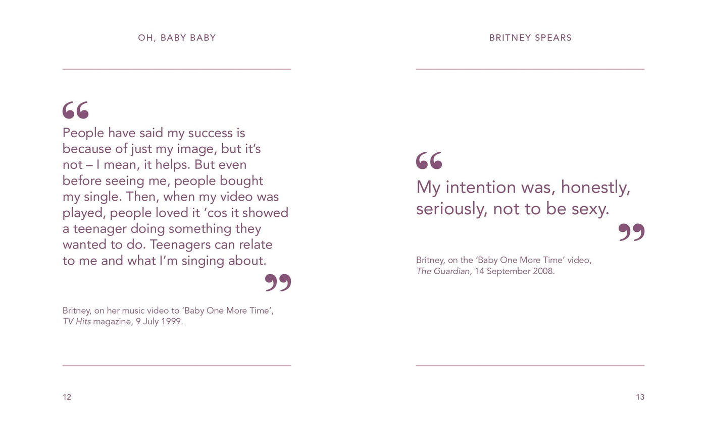 The Little Guide to Britney Spears - Stronger than Yesterday Book