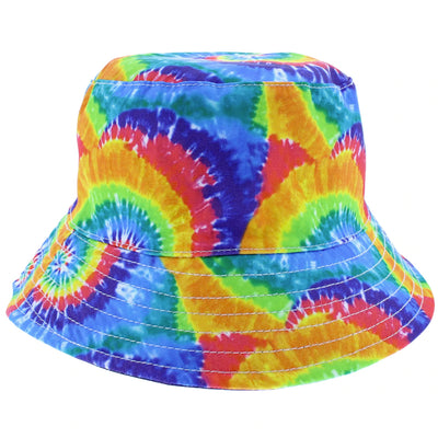 Gay Pride Rainbow Tie Dye Bucket Hat