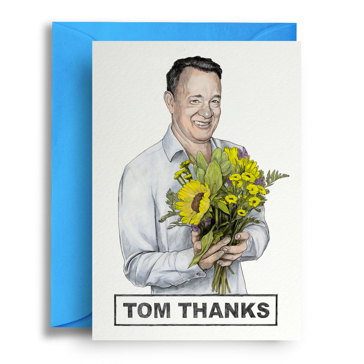 Tom Thanks - Greetings Card