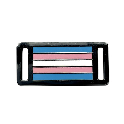 Shoelace Tags - Transgender Flag