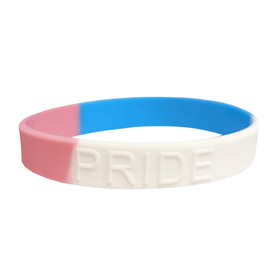 Transgender Pride Transgender Silicone Wristband